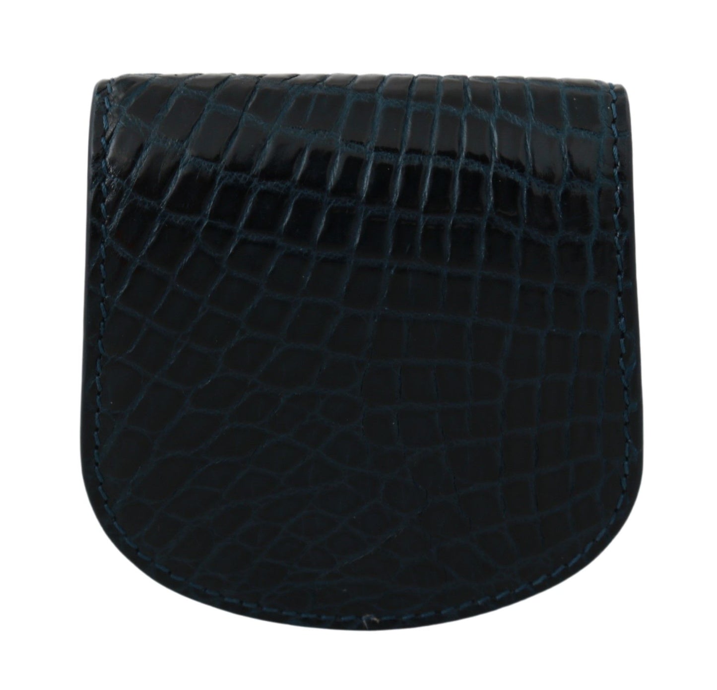 Dolce & Gabbana Blue Exotic Skins Cm Case Holder Pocket