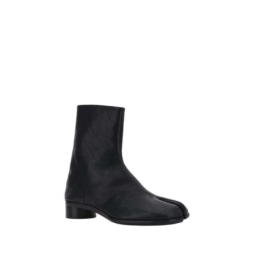 Margiela Black Camel Hair Boots
