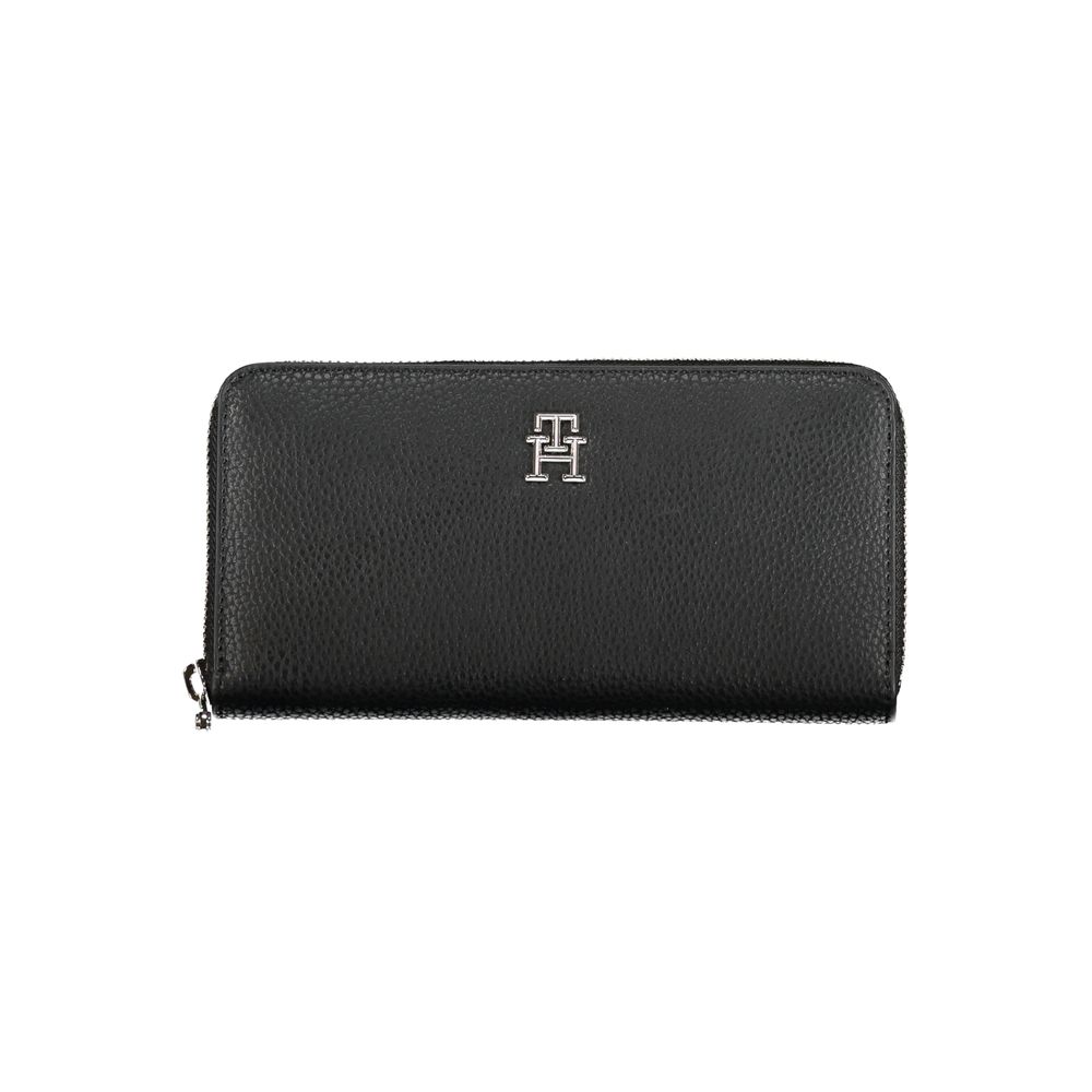 Tommy Hilfiger Nero Poliuretano Women Wallet