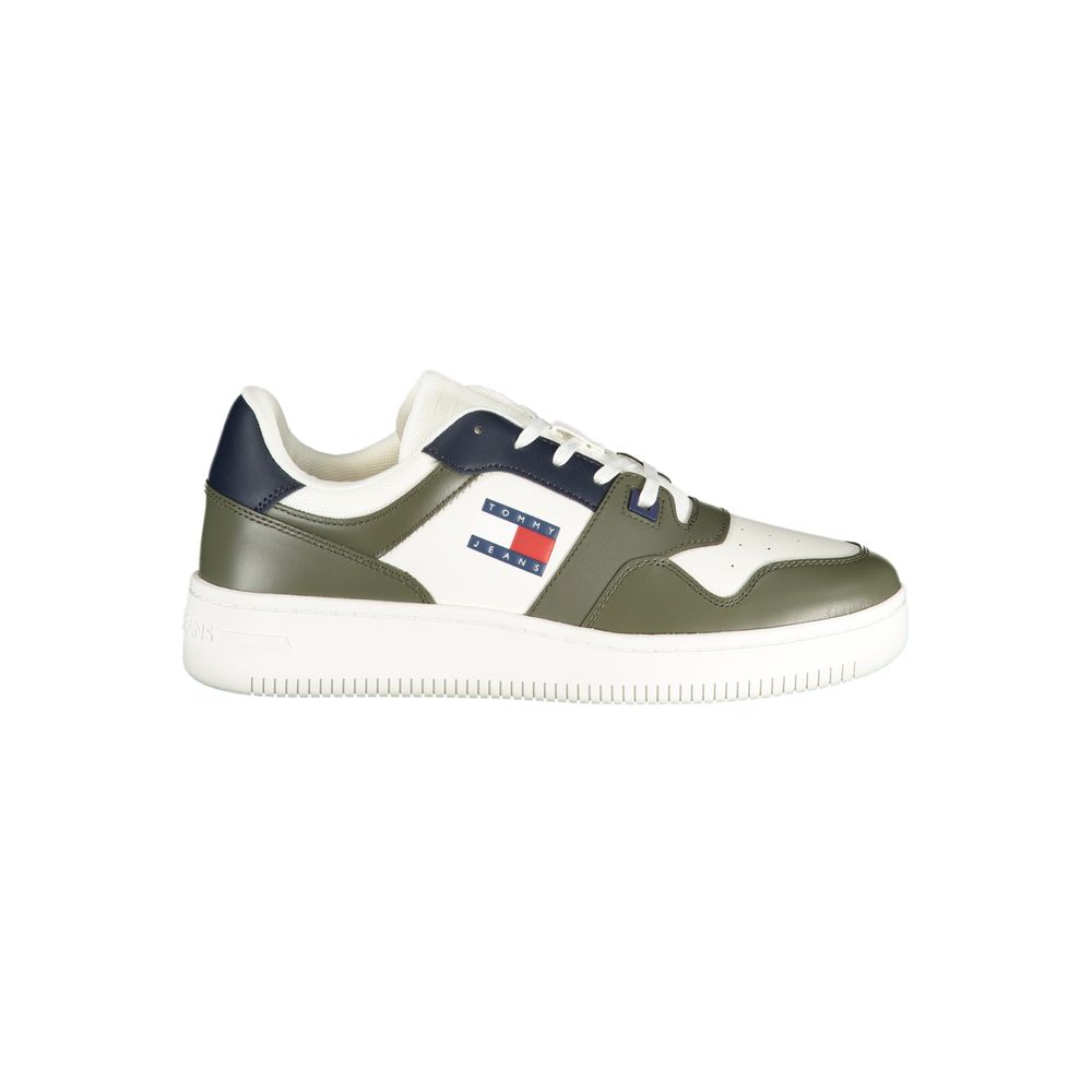 Tommy Hilfiger Verde Leather Men Sneaker