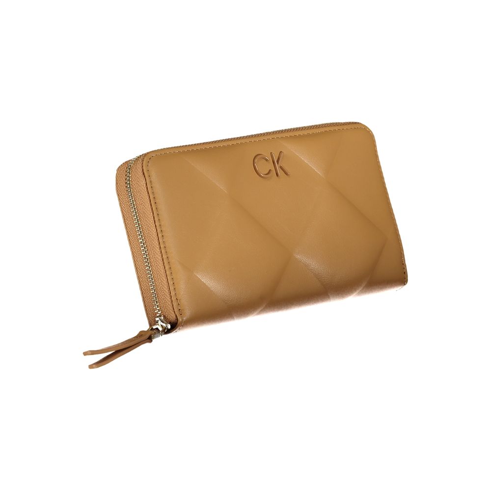 Calvin Klein Marrone Poliuretano Donna Wallet