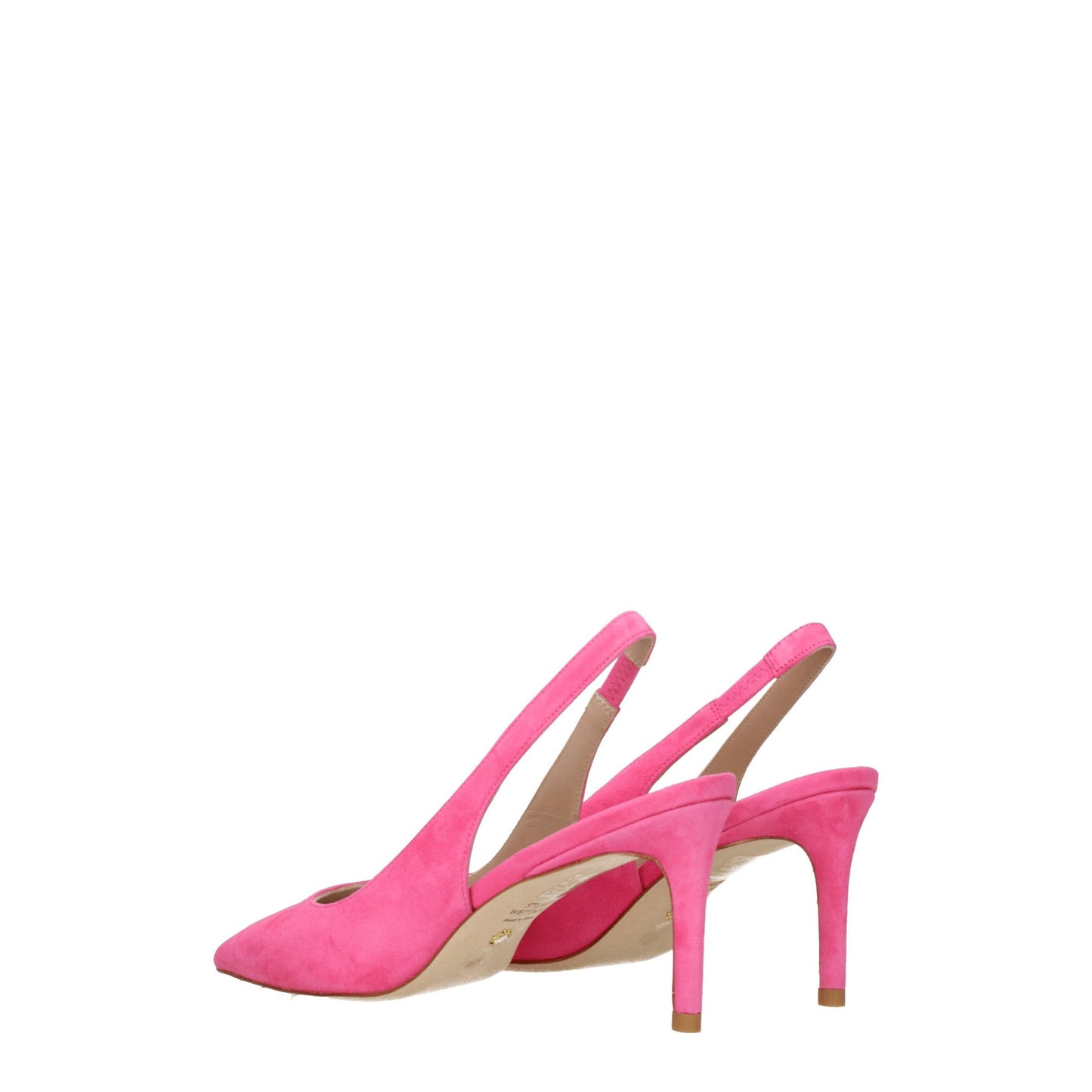 Stuart Weitzman Pink Leather Pumps