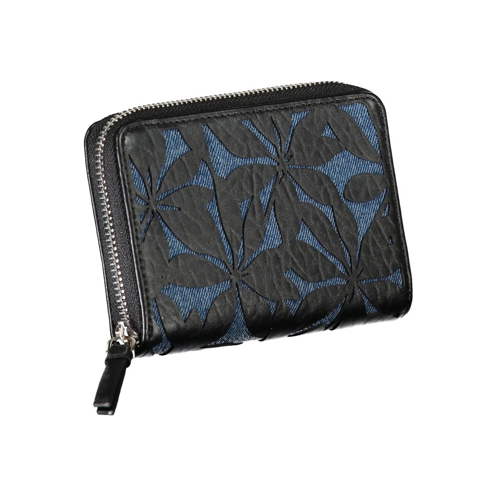 Desigual Black Polyurethane Women Wallet