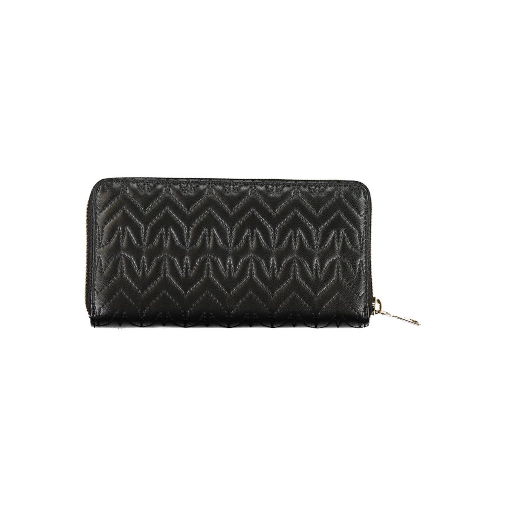 Patrizia Pepe Black Polyurethane Women Wallet