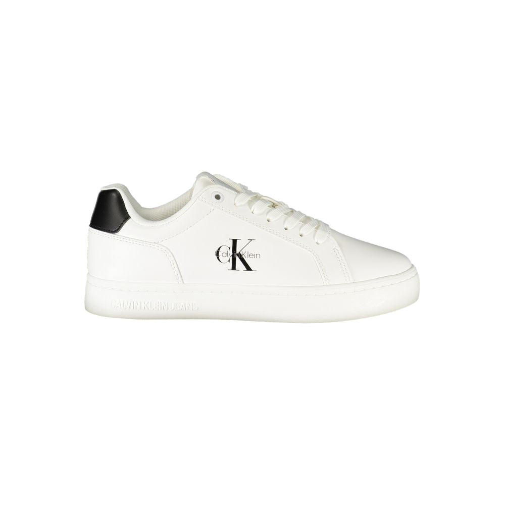Calvin Klein Bianco Polyurethane Women Sneaker