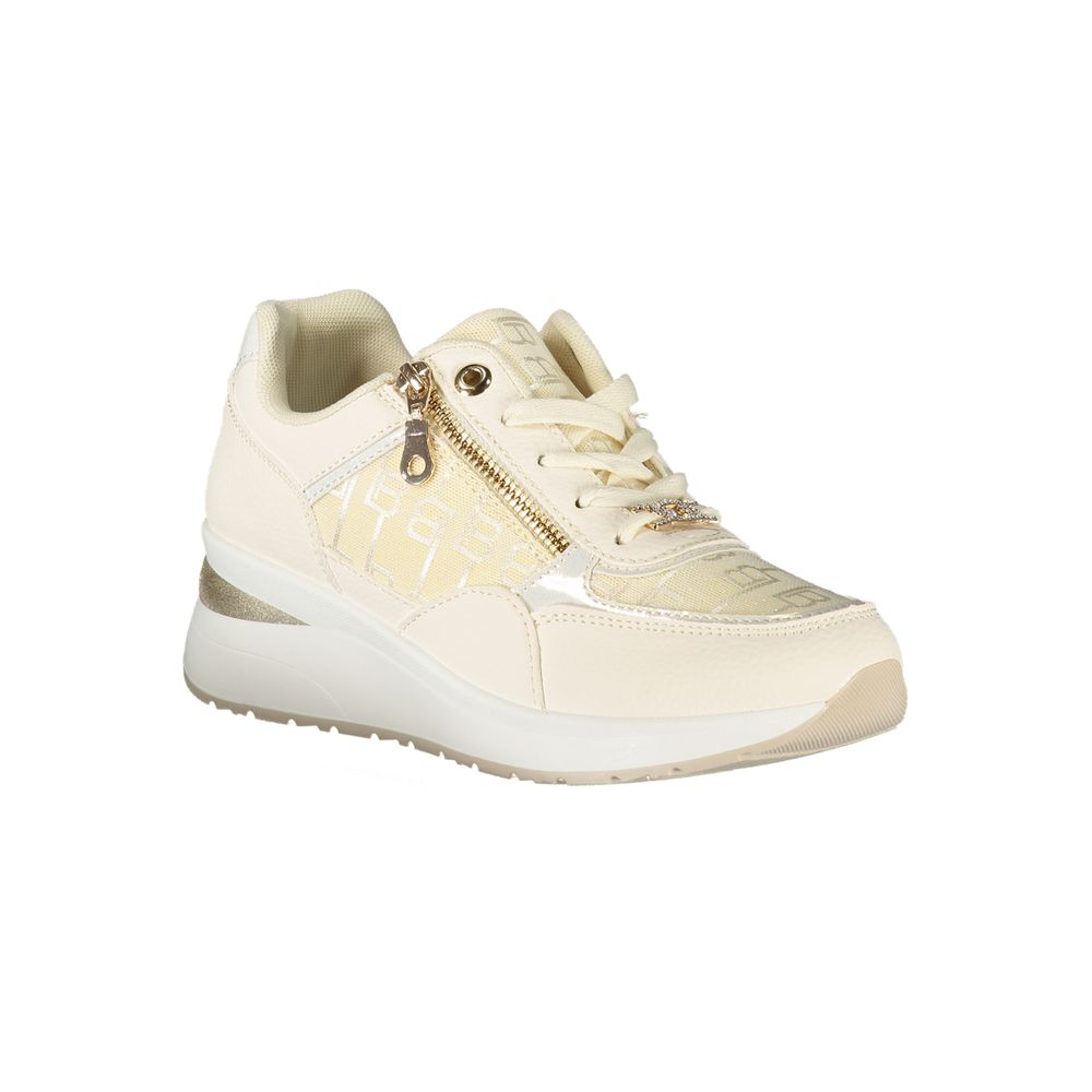 Laura Biagiotti White Polyurethane Women Sneaker