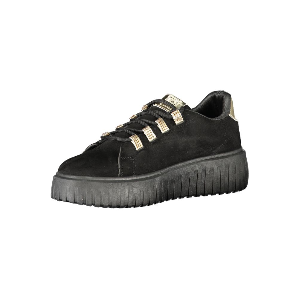 Laura Biagiotti Nero Poliuretano Women Sneaker