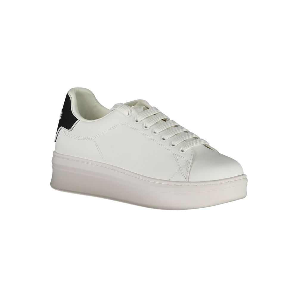Gaelle Paris Bianco Poliuretano Women Sneaker