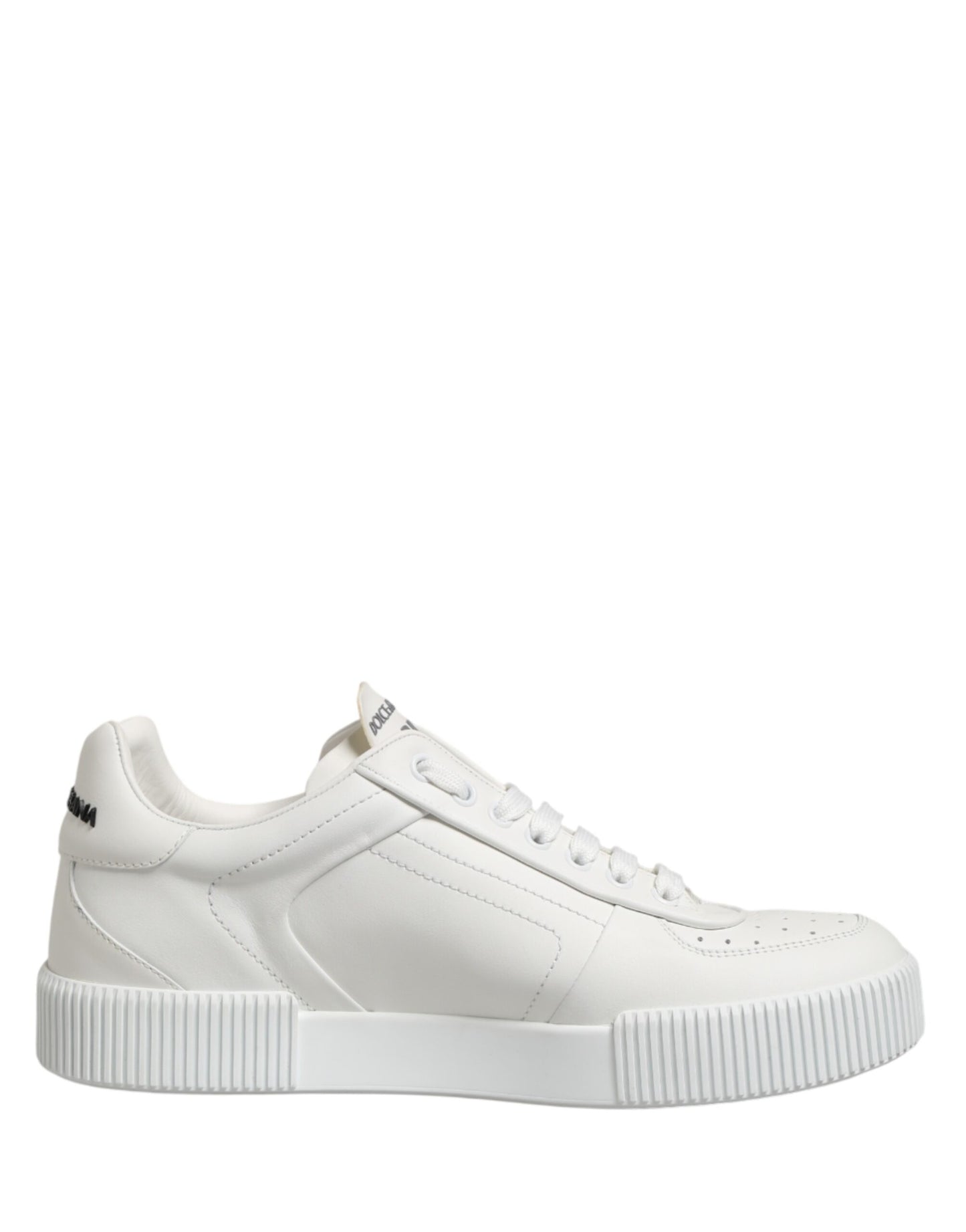 Dolce & Gabbana MIAMI Calf Low Top Men Sneakers White