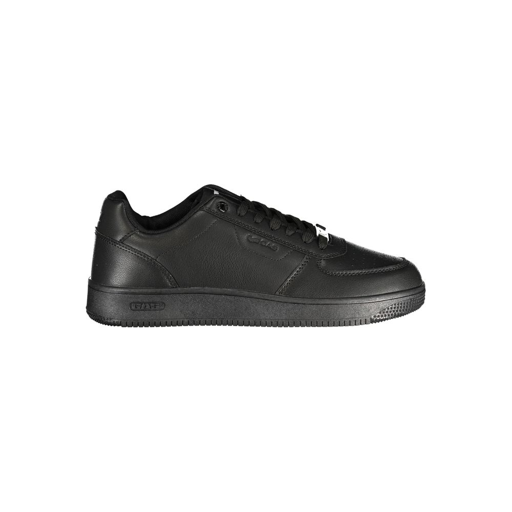 Gas Black Polyurethane Men's Sneaker