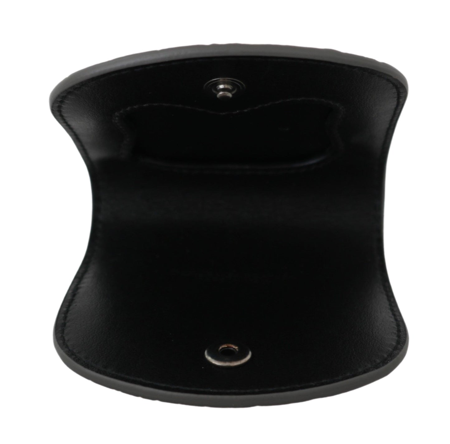 Dolce & Gabbana Gray Exotic Skin Cm Case Holder Pocket Wallet