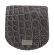 Dolce & Gabbana Gray Exotic Skin Cm Case Holder Pocket Wallet