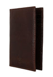 Billionaire Italian Couture Brown Leather Bifold Wallet