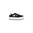 Calvin Klein Jeans Black Leather Platform Sneakers