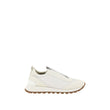 Brunello Cucinelli White Rubber Low Top Sneakers