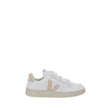 Veja White Rubber Low Top Sneakers