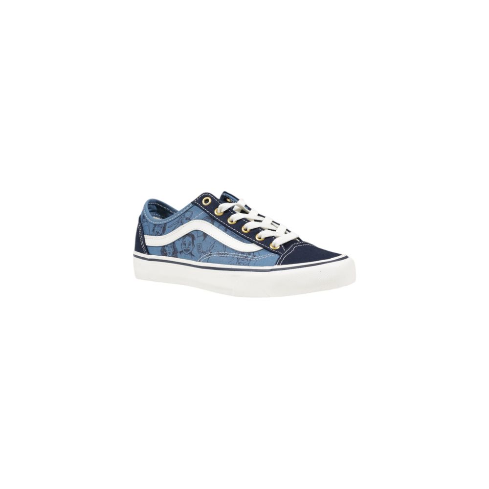 Vans Blue Suede Leather Low Top Sneakers