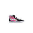 Vans Pink Suede Leather High Top Sneakers