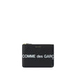 Comme Des Garçons Black Calf Leather Bos Taurus Wallet