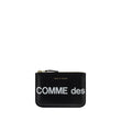 Comme Des Garçons Black Calf Leather Bos Taurus Wallet