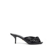 Dolce & Gabbana Black Snake Skin  Platform Sandals