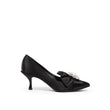 Dolce & Gabbana Black Viscose Pumps