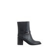 Burberry Black Leather Ankle Boots