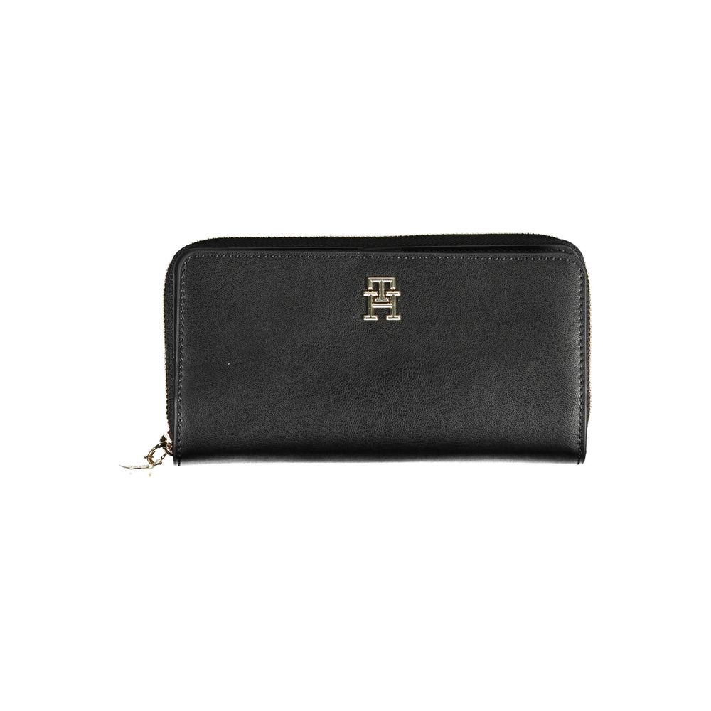 Tommy Hilfiger Nero Poliuretano Women Wallet