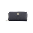 Tommy Hilfiger Blue Polyurethane Women Wallet