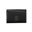 Tommy Hilfiger Black Polyurethane Women Wallet
