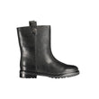 Ralph Lauren Black Leather Women Ankle Boot
