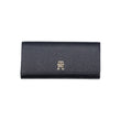 Tommy Hilfiger Blue Polyurethane Women Wallet