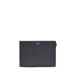 Valentino Garavani Black Calf Leather Bos Taurus Wallet