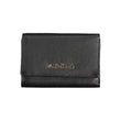 Mario Valentino Black Polyurethane Women Wallet