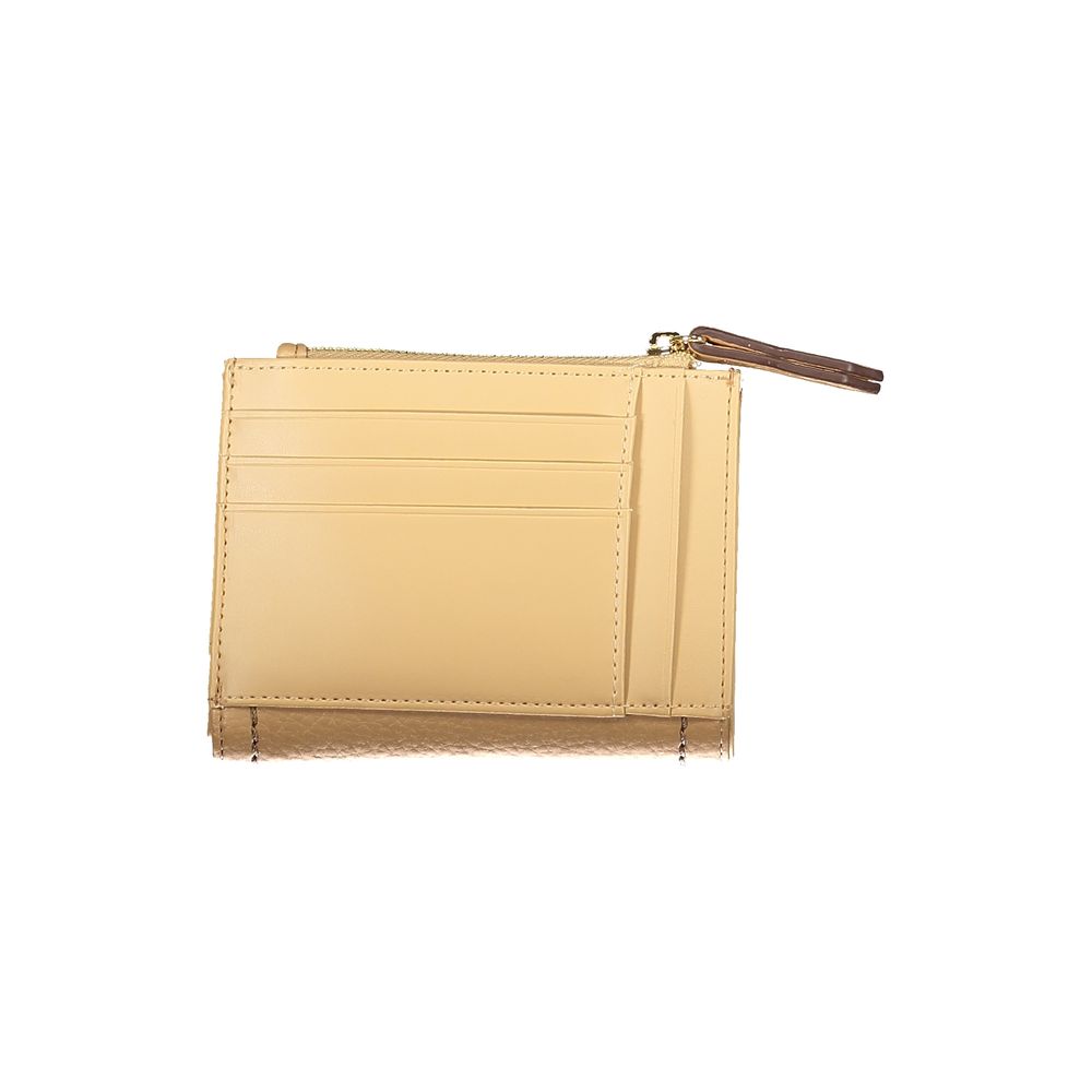 Mario Valentino Beige Polyurethane Women Wallet