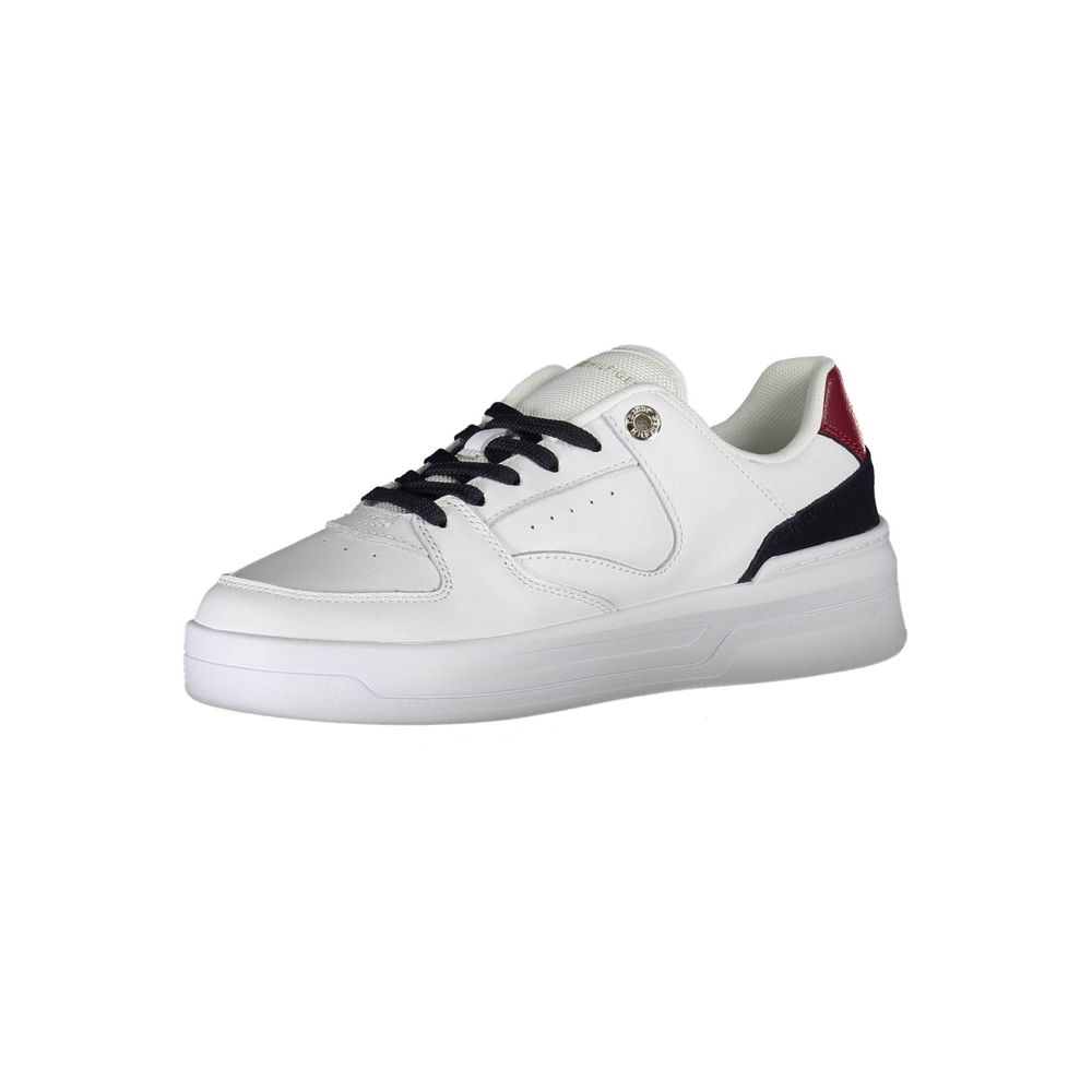 Tommy Hilfiger Bianco Leather Women Sneaker