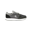 Calvin Klein Black Polyurethane Men Sneaker