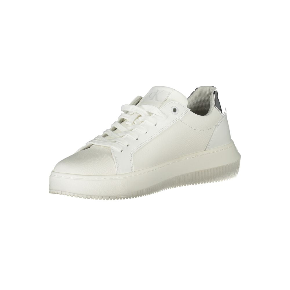 Calvin Klein Bianco Poliuretano Donna Sneaker