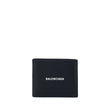 Balenciaga Black Calf Leather Bos Taurus Wallet