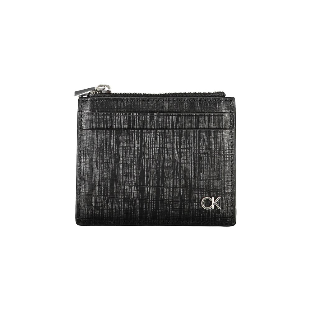 Calvin Klein Nero Leather Men Cardholder
