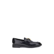 Chloé Black Calf Leather Bos Taurus Slip-On Loafers