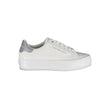 Calvin Klein White Leather Women Sneaker