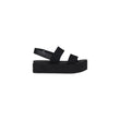 Calvin Klein Jeans Black Organic Cotton Platform Sandals