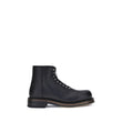 Alexander McQueen Black Calf Leather Bos Taurus Ankle Boots