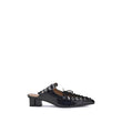 Ganni Black Polyethylene Mules