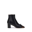 Valentino Garavani Black Goatskin Ankle Boots
