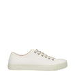 Maison Margiela White Fabric Low Top Sneakers