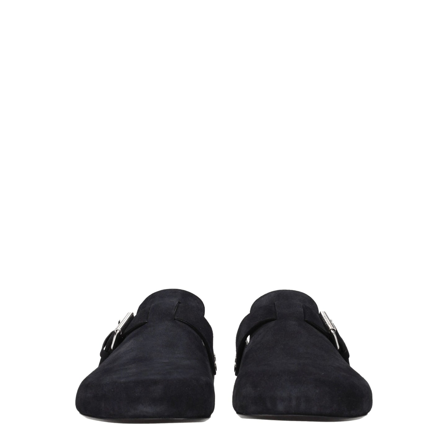 Isabel Marant Black Leather Slippers