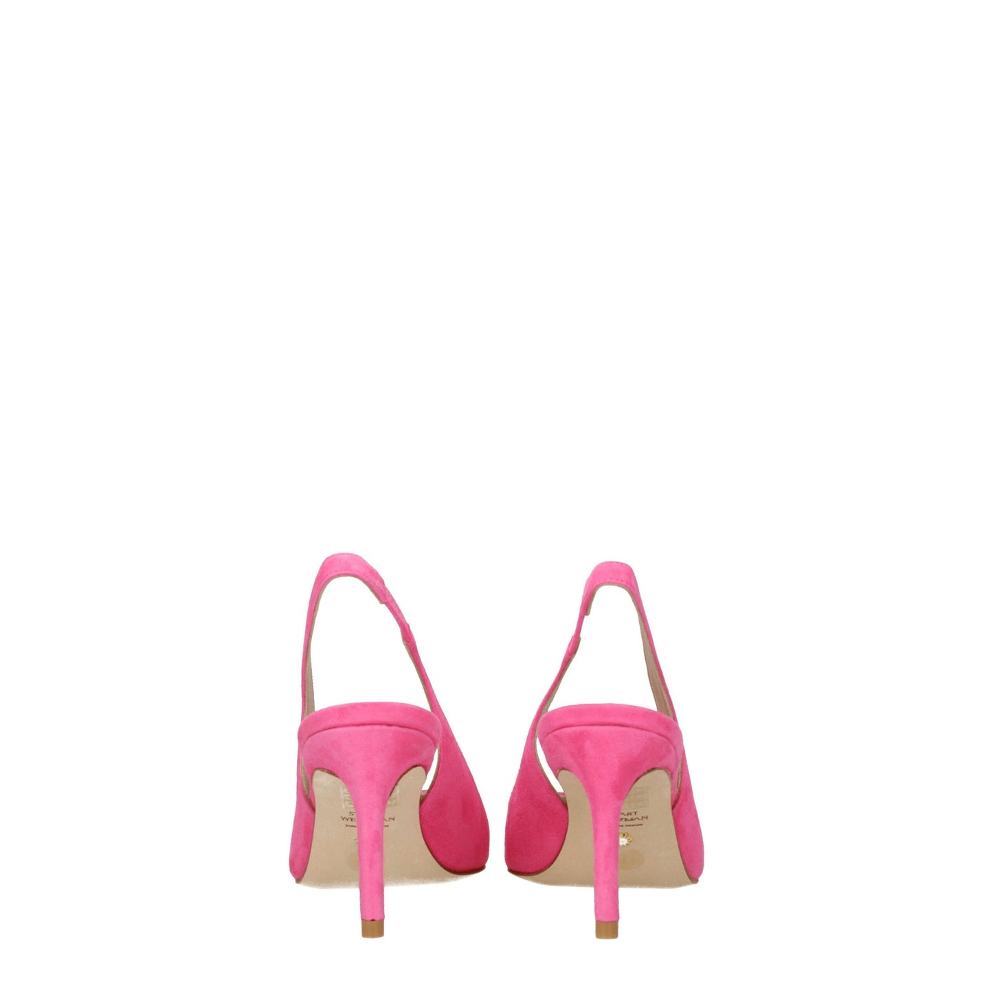Stuart Weitzman Pink Leather Pumps