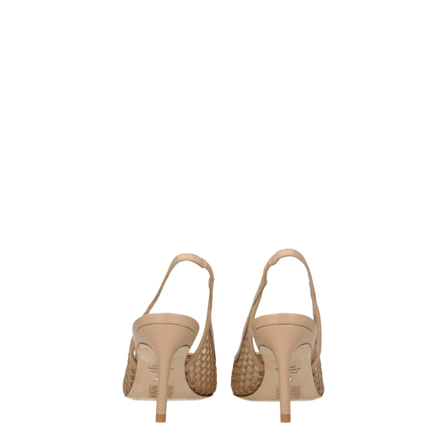 Stuart Weitzman Beige Leather Pumps